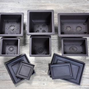 Копия фиолетовый бассейн пластик цветочный горшок офис комната комнатные Сочный саженц с зеленым растением карликовое дерево охрана окружающей среды сочетание сочетание бассейн